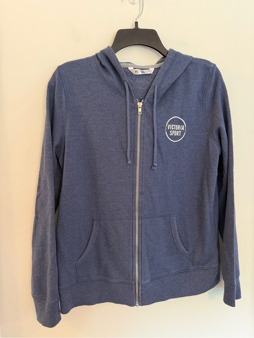 Victoria’s Secret VSX Sport Blue Full Zip Hoodie Medium